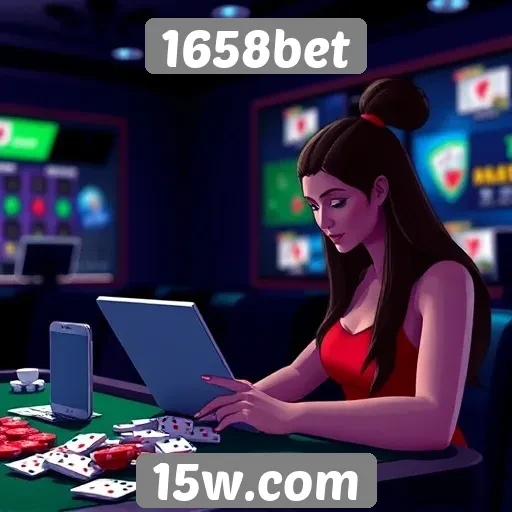 Atividades de suporte ao cliente no 1658bet