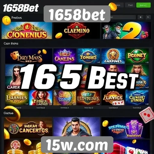 Análise das opções de jogos disponíveis no 1658bet